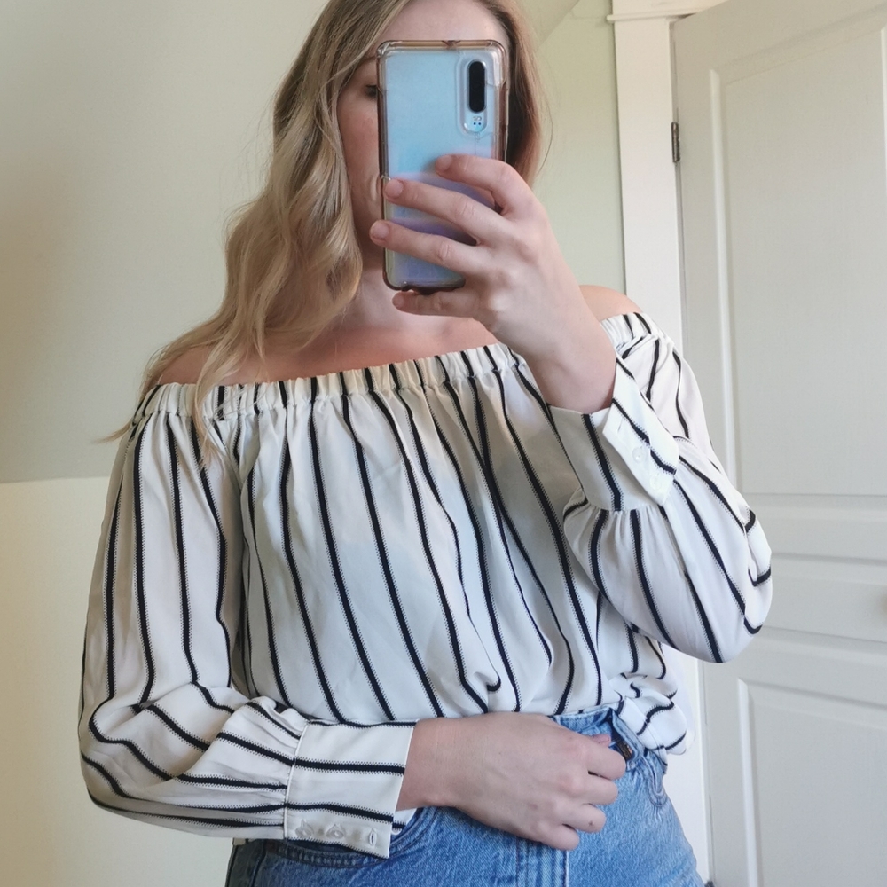Off the shoulder top
